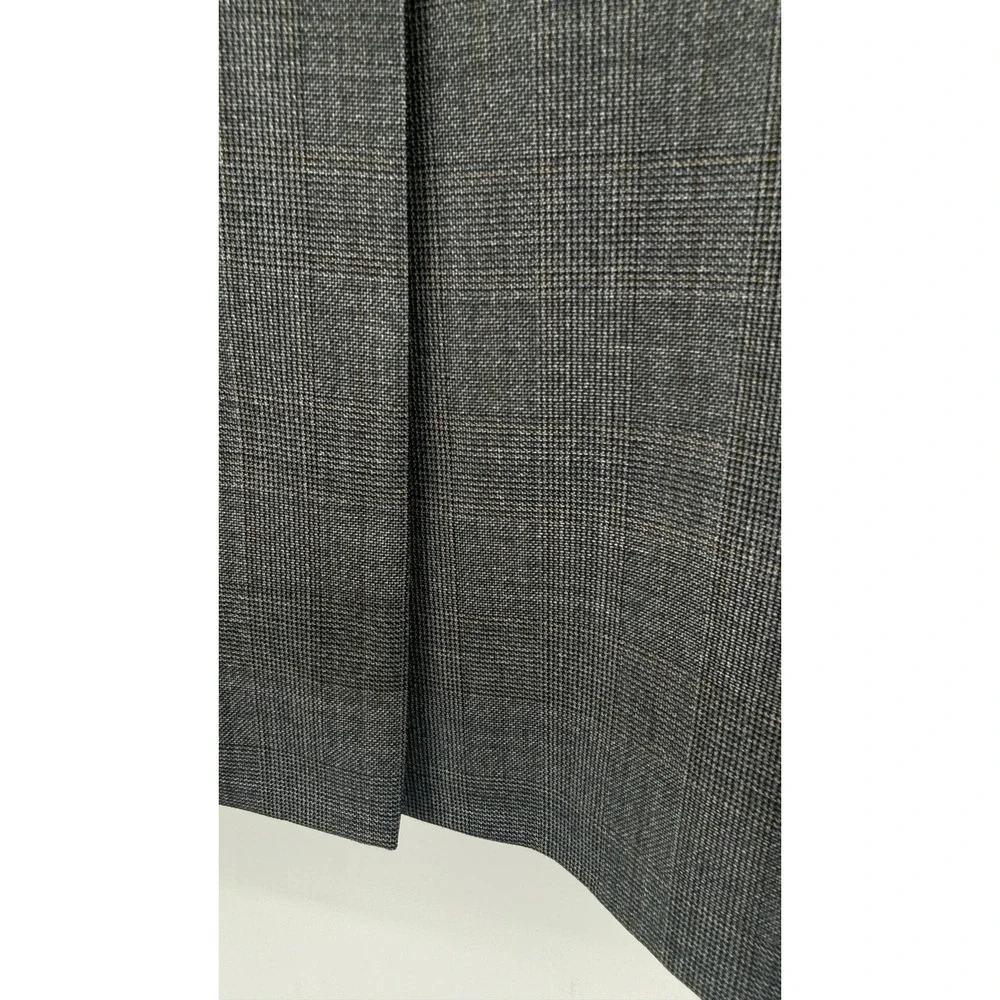 Hickey Freeman 42L Gray 100% Wool Blazer Men USA Made Luxury Sport Coat Tailored